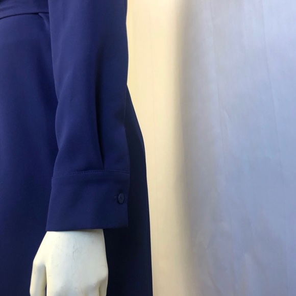 Simon's 'Contemporaine' Long Sleeve Shirt Dress - Picture 2 of 3